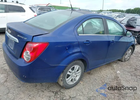 2014 Chevrolet Sonic Lt Auto z USA, uszkodzony, nr VIN 1G1JC5SG7E4222904